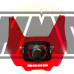 Frontal porta farol / carenagem MACAL MINARELLI M86 / M83 ESPECIAL / vermelho - HP